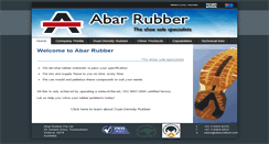 Desktop Screenshot of abarrubber.com.au